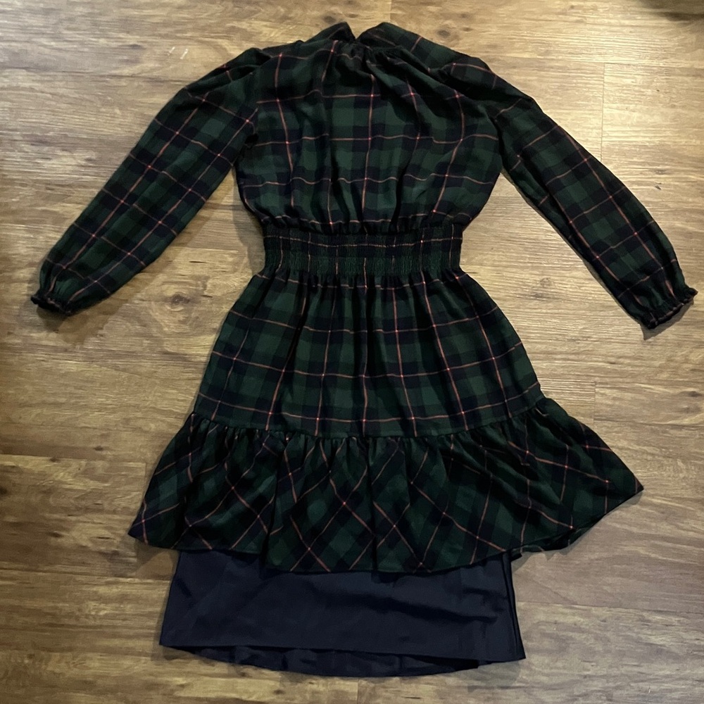 J Crew Elegant Green Plaid Woman’s XXSP